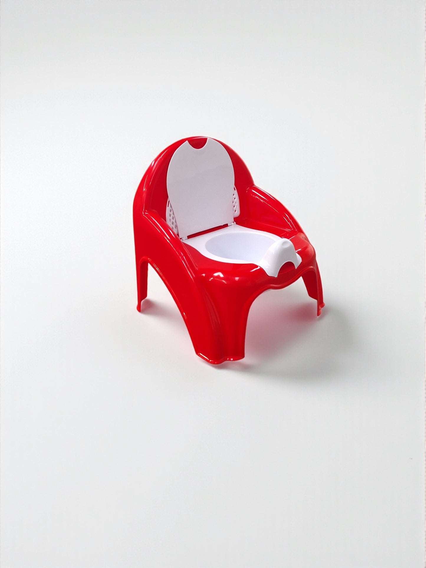 Kinderpotje met Deksel – Rood