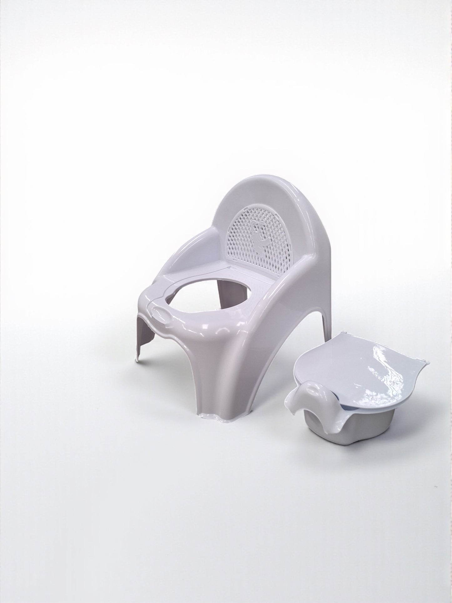 Kinderpotje met Deksel – Wit