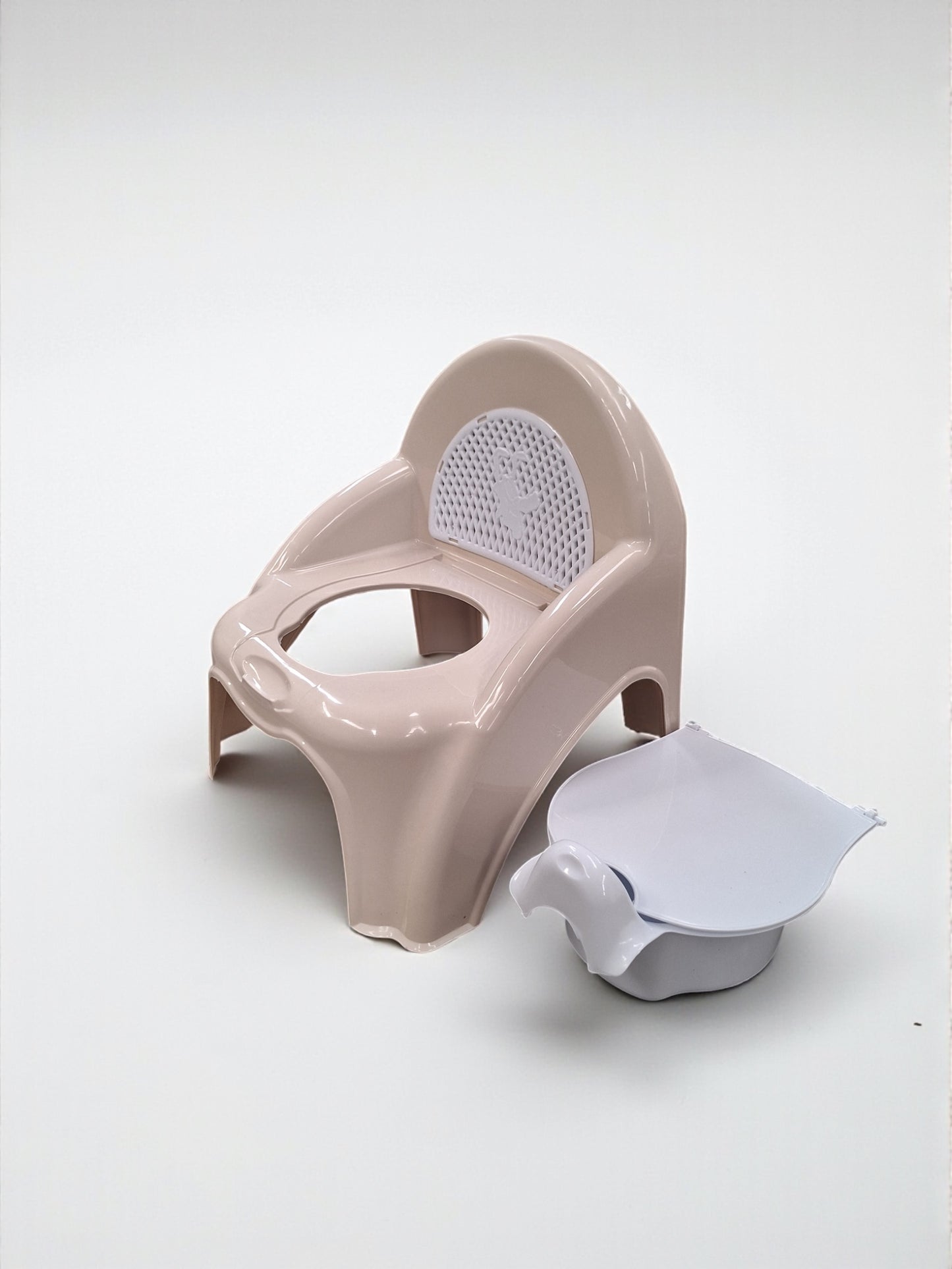 Kinderpotje – Beige met afneembare binnenpot