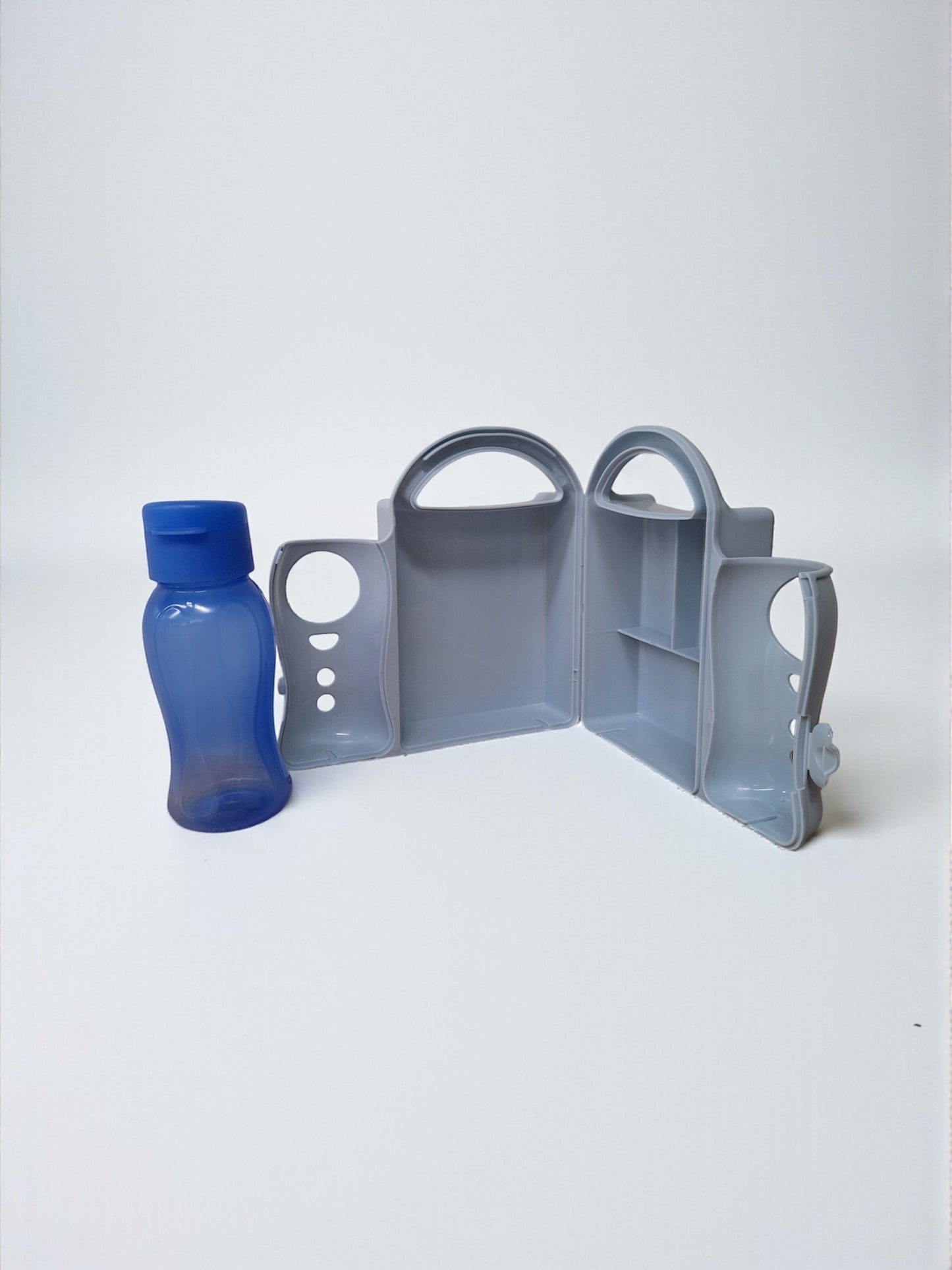 Kinder Lunchbox Set – Blauw – Inclusief Drinkflesv