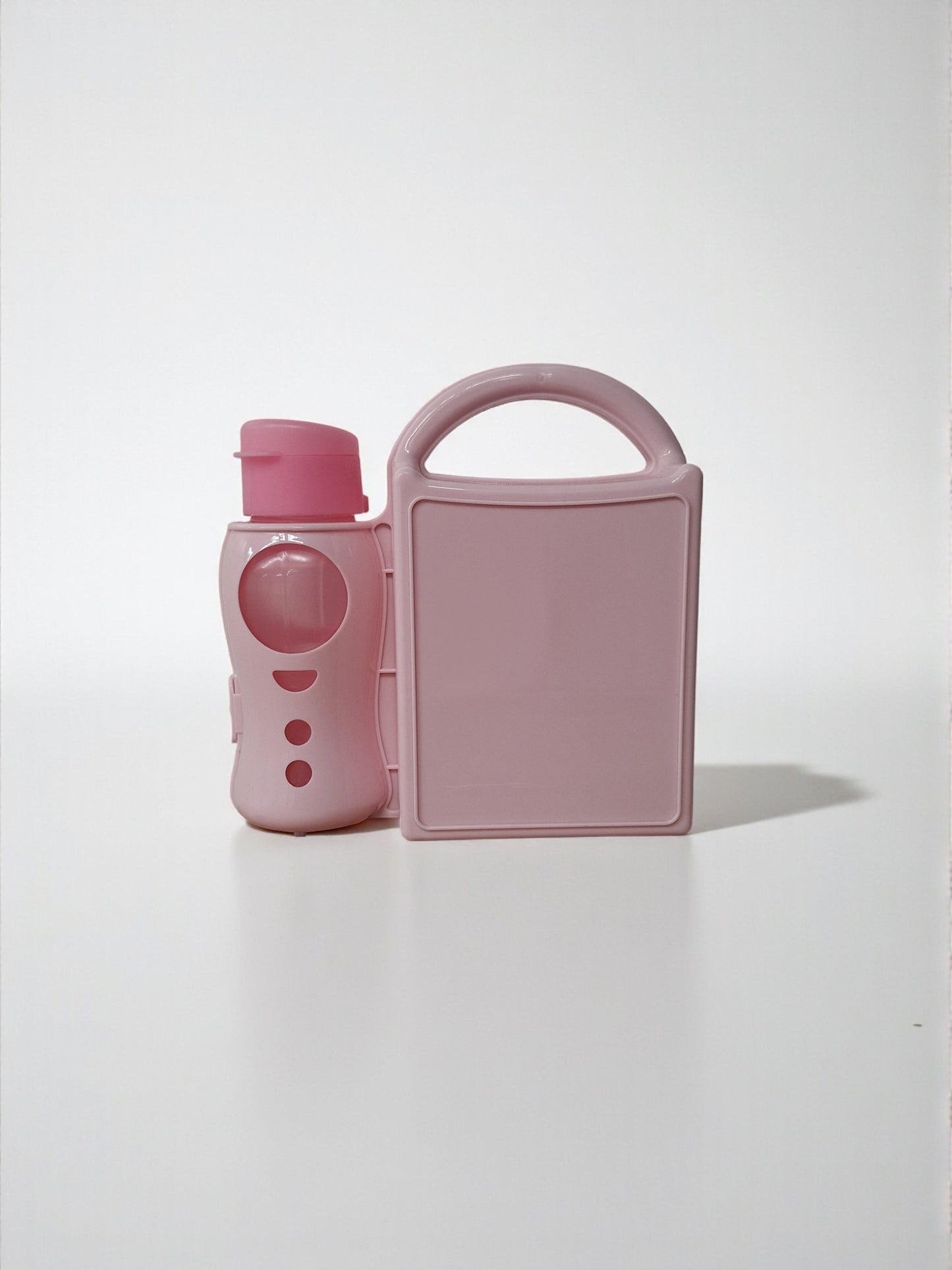 Kinder Lunchset – Broodtrommel met Drinkfles – Roze