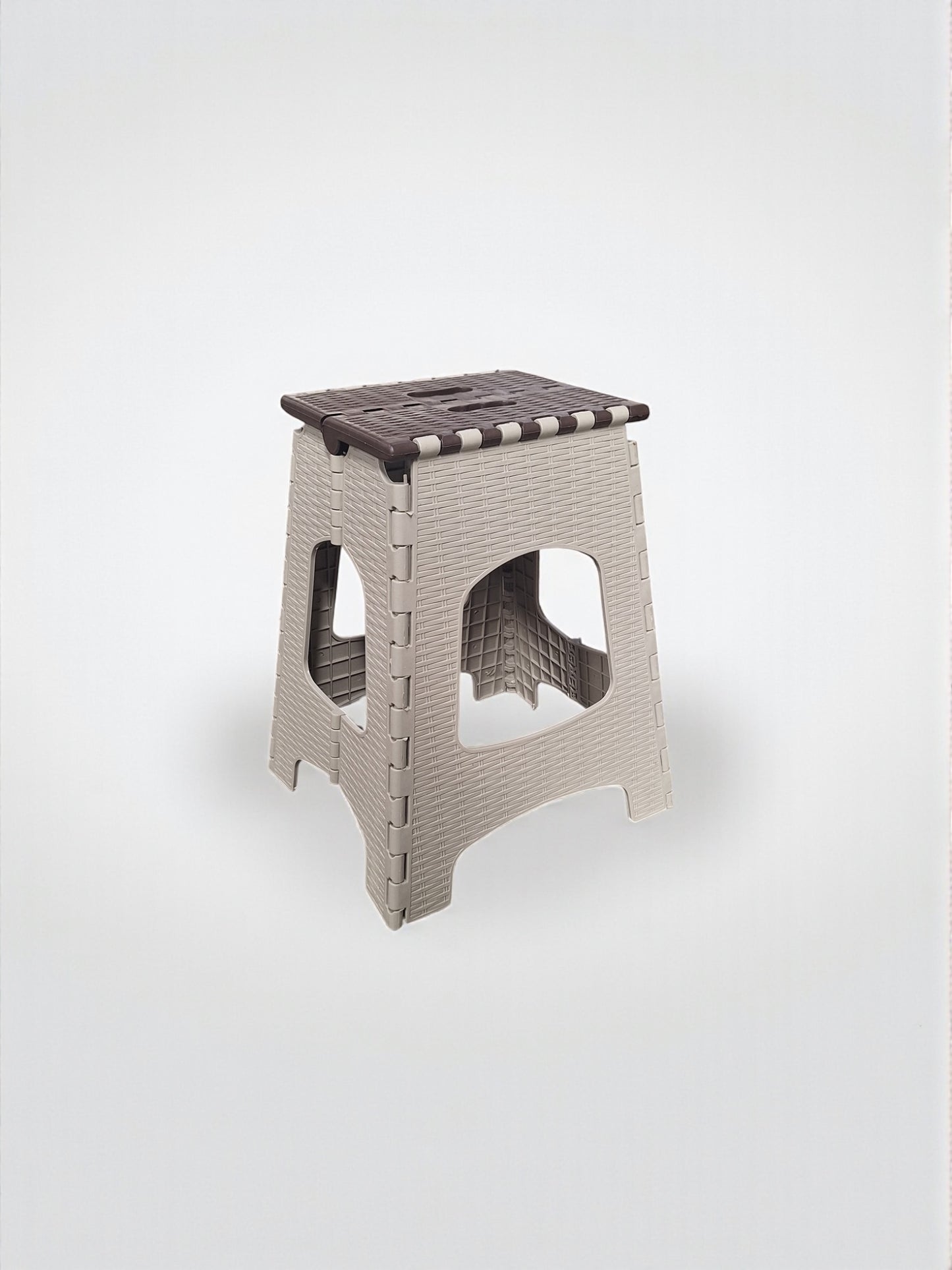 Opvouwbare Kruk – Beige/Bruin