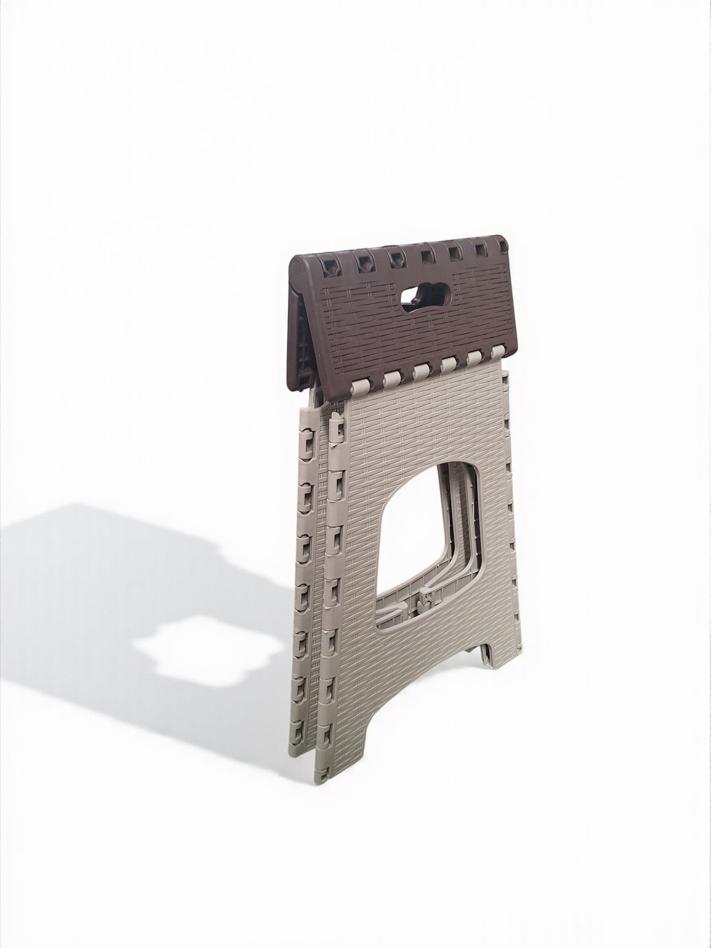 Opvouwbare Kruk – Beige/Bruin
