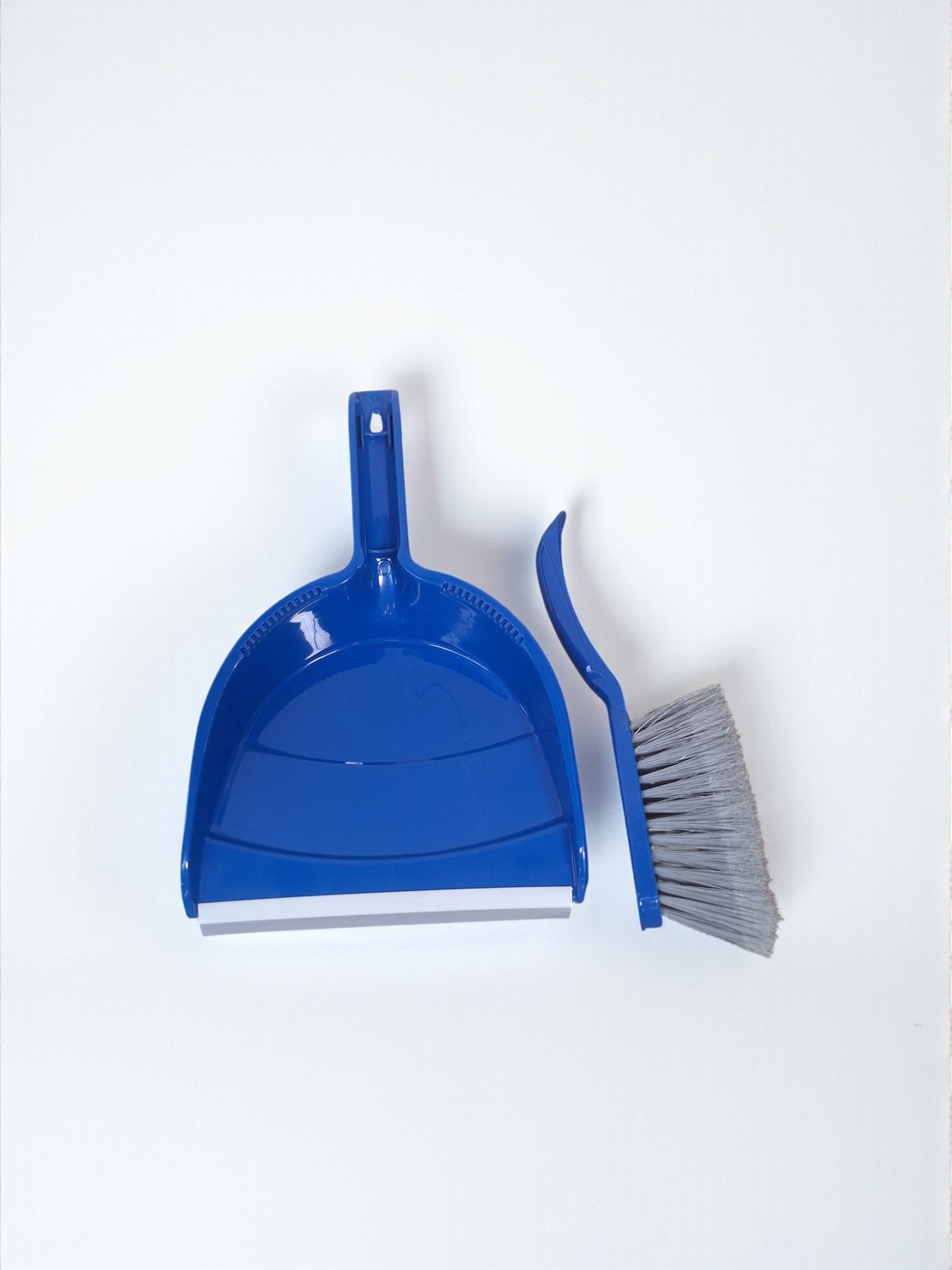 Stoffer en Blik Set – Blauw