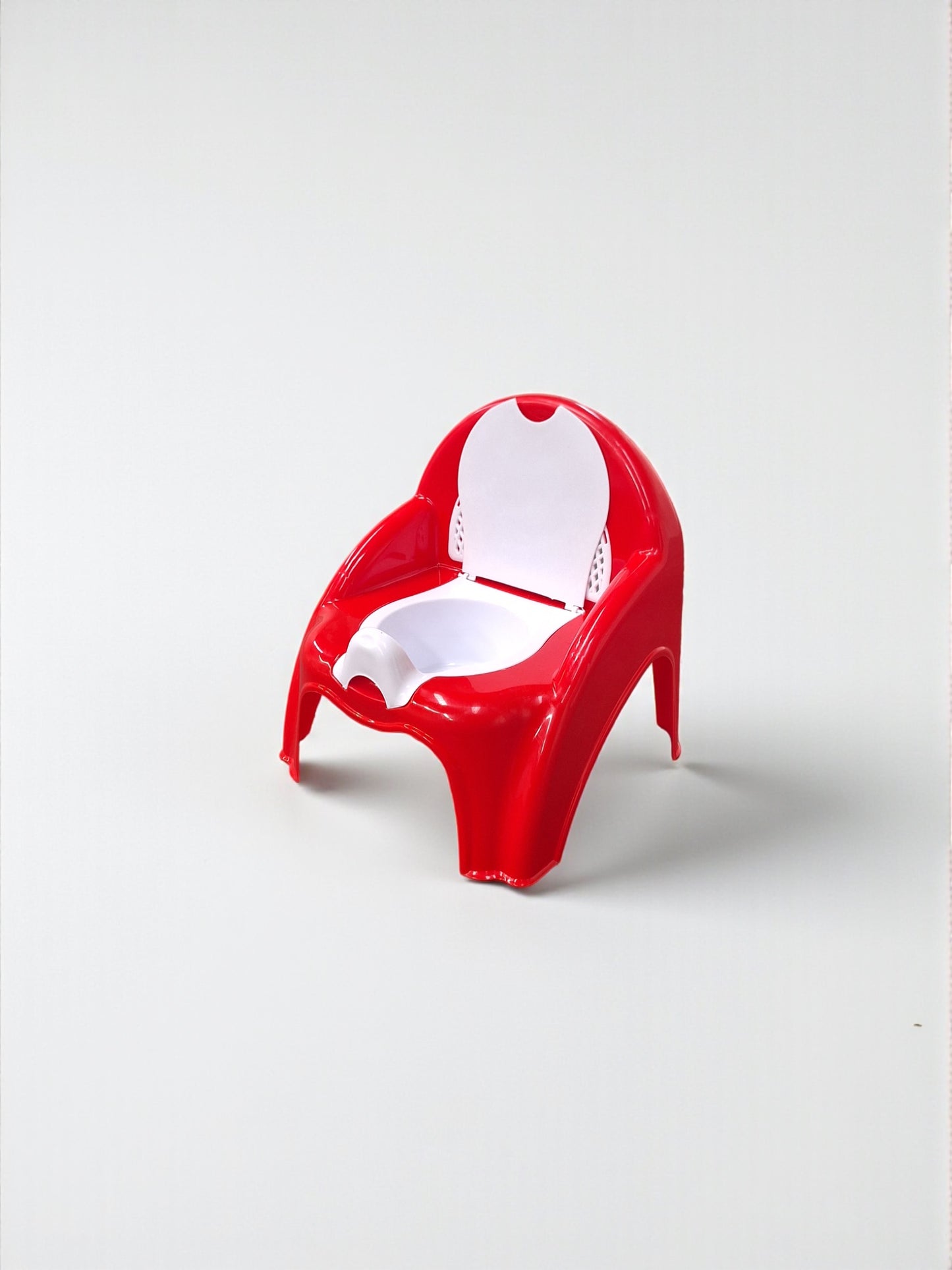 Kinderpotje met Deksel – Rood