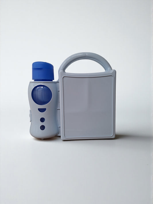 Kinder Lunchbox Set – Blauw – Inclusief Drinkflesv