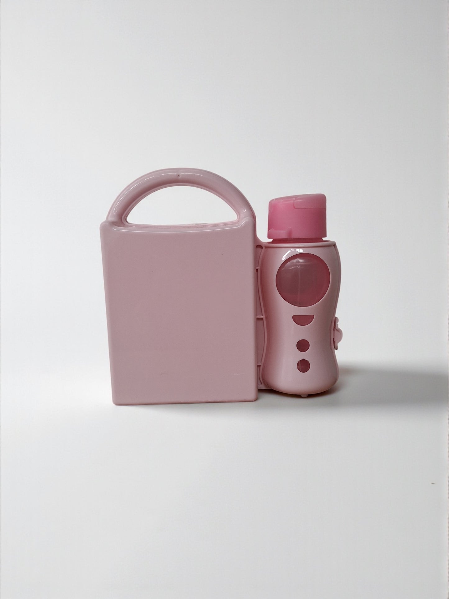 Kinder Lunchset – Broodtrommel met Drinkfles – Roze