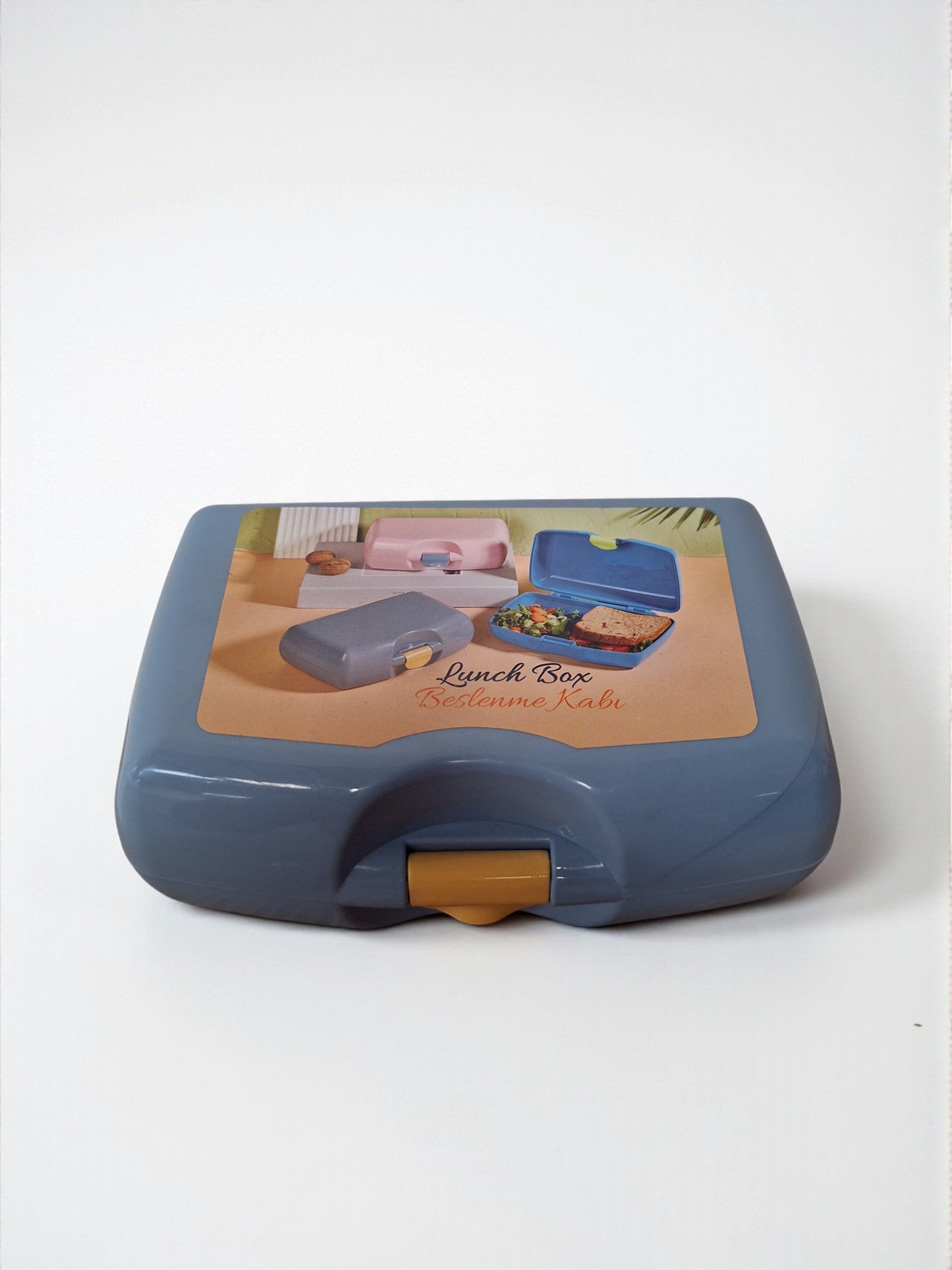 Lunchbox met kliksluiting – Grijs