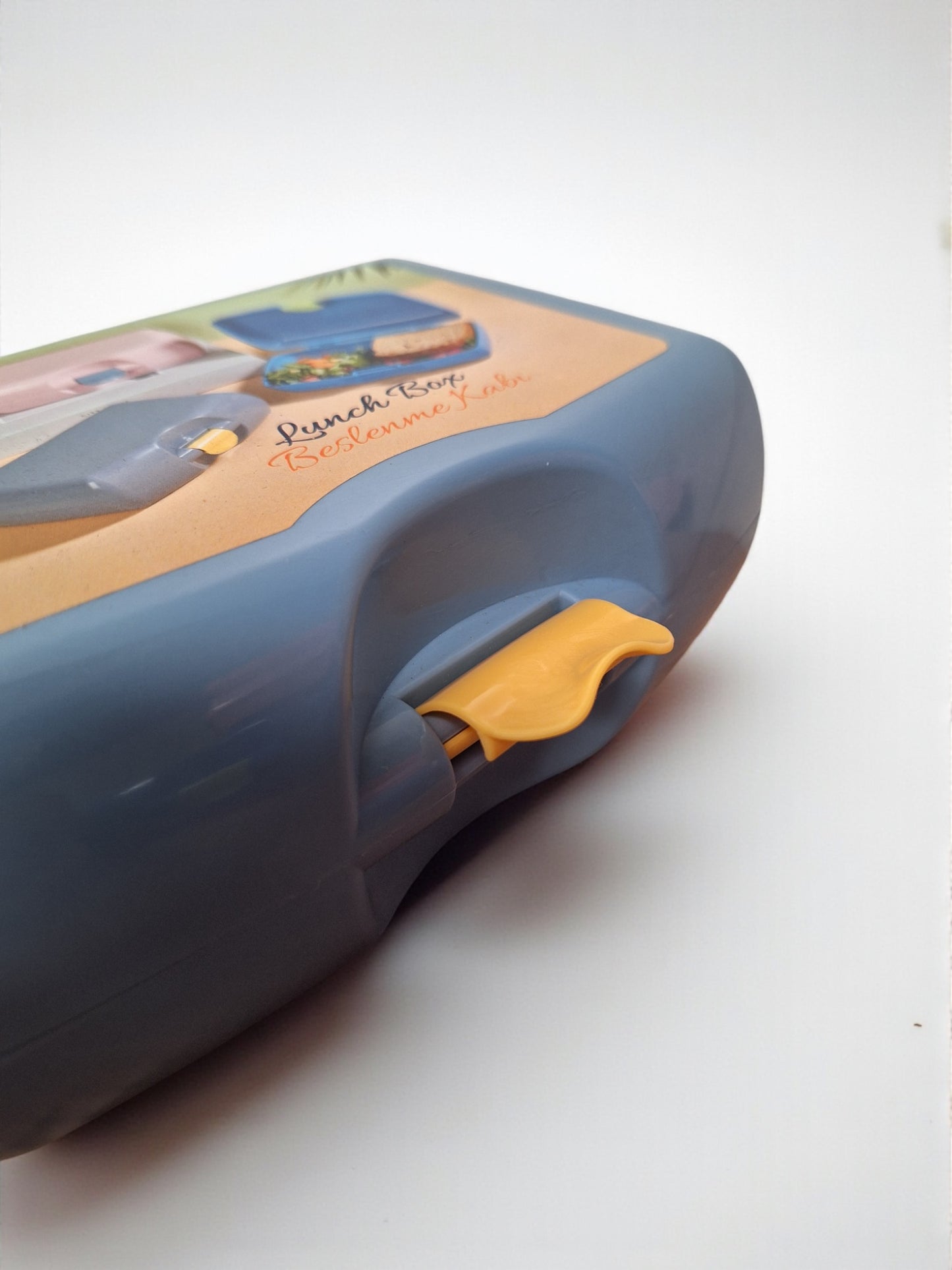 Lunchbox met kliksluiting – Grijs