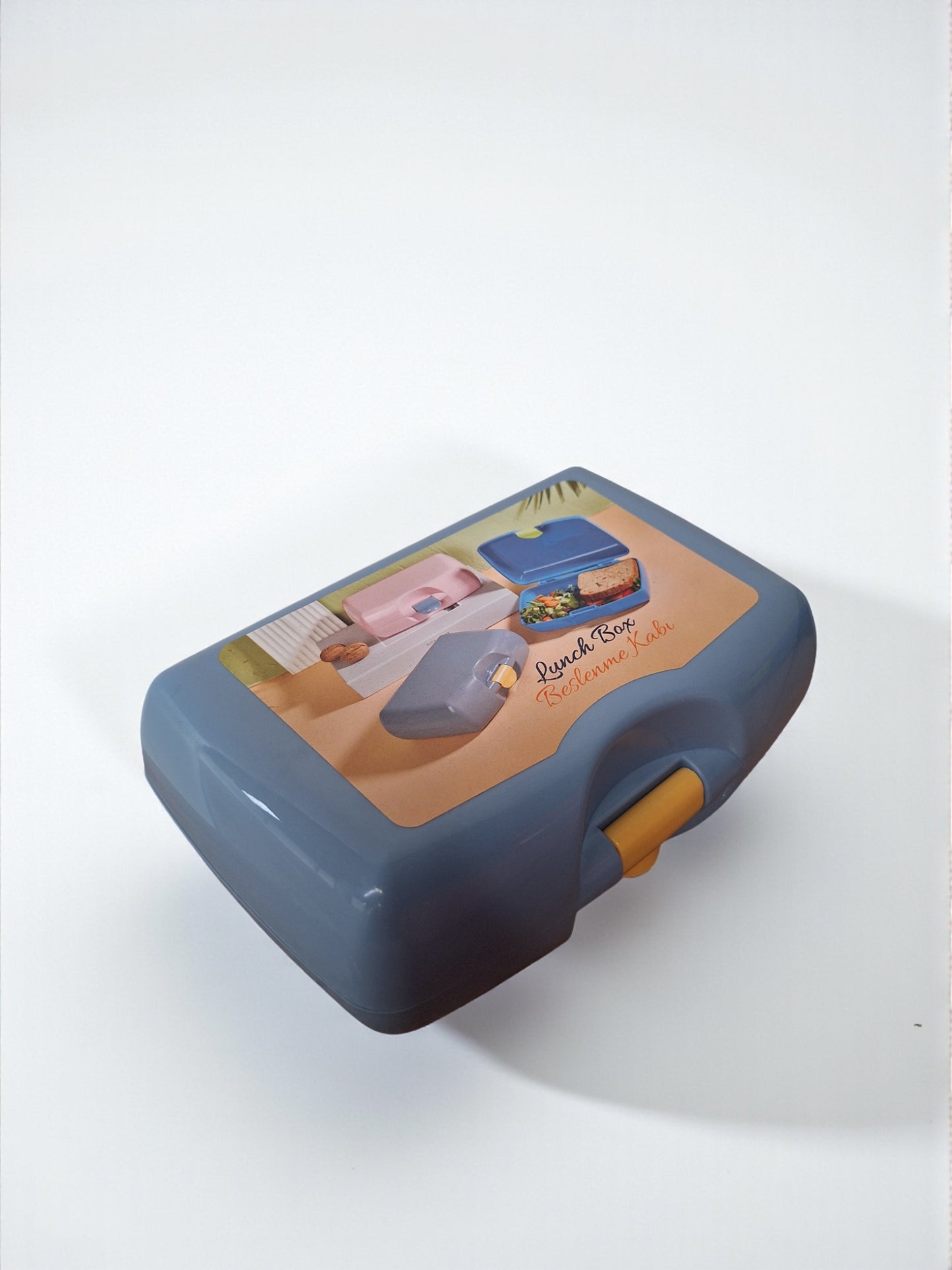 Lunchbox met kliksluiting – Grijs
