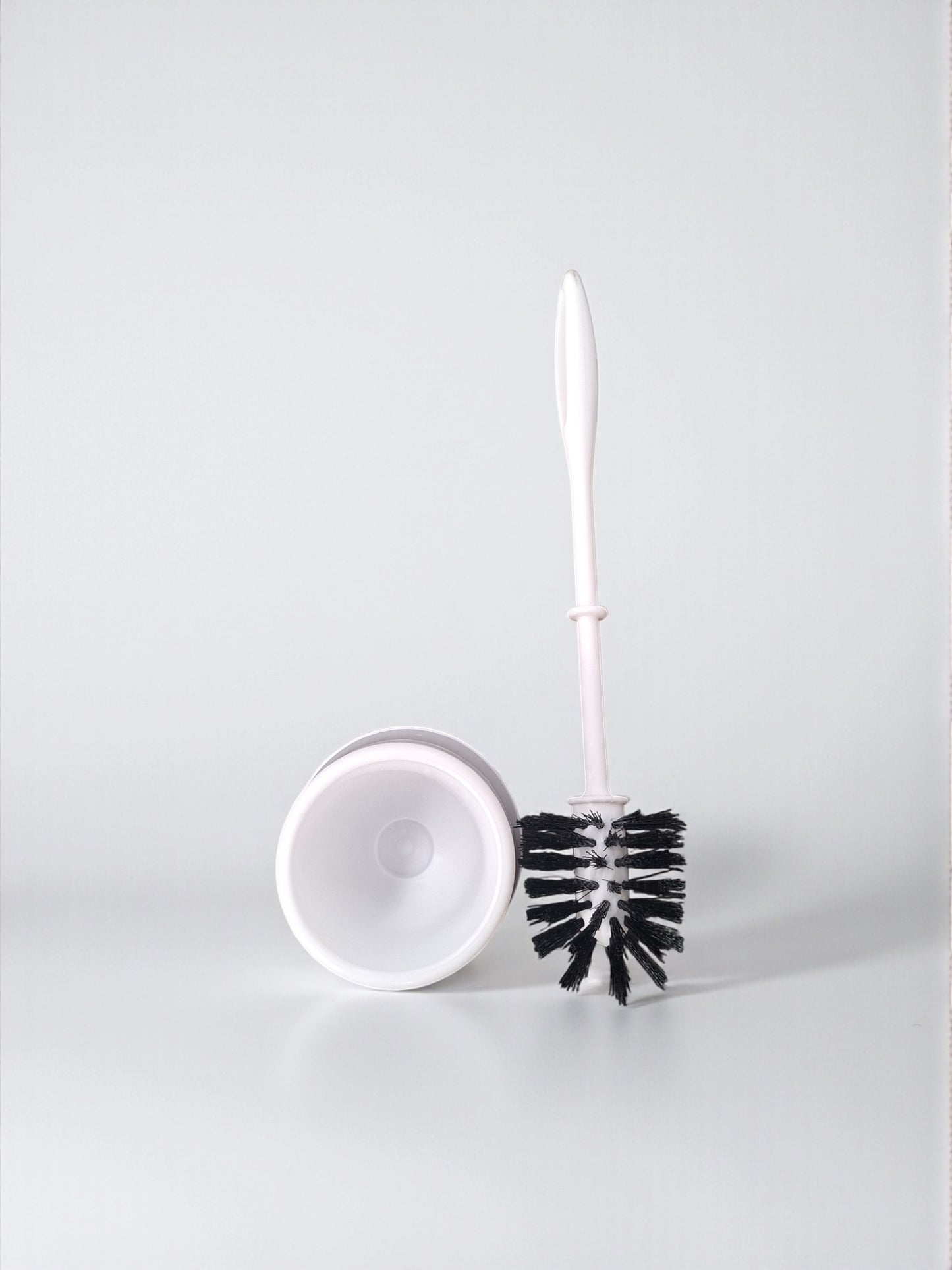 Toiletborstel met Houder – Wit