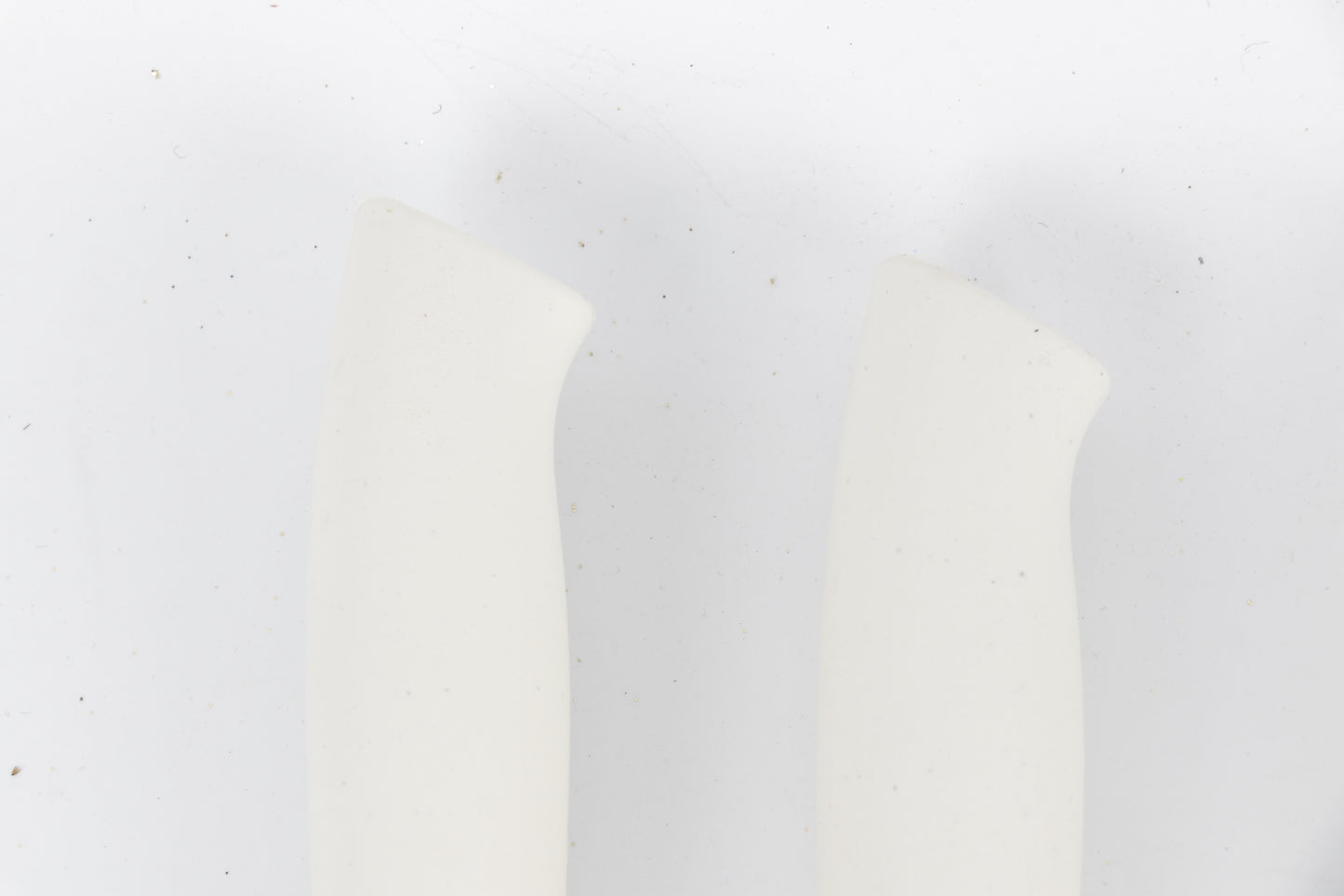 6-delige Luxe Messenset met Houder – Wit & Roségoud