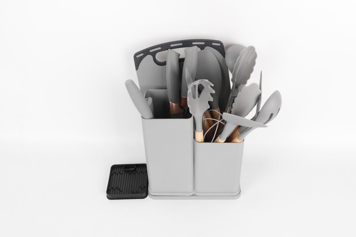 Keukenset met Houder – 22-delig | Compleet & Duurzaam