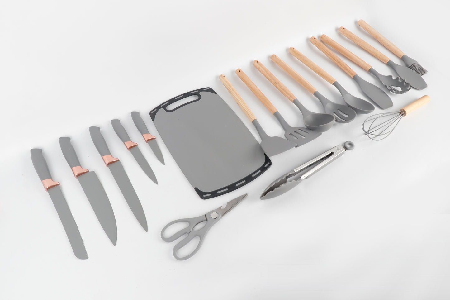 Keukenset met Houder – 22-delig | Compleet & Duurzaam