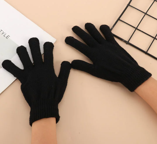 Gebreide Handschoenen – Zwart | One Size