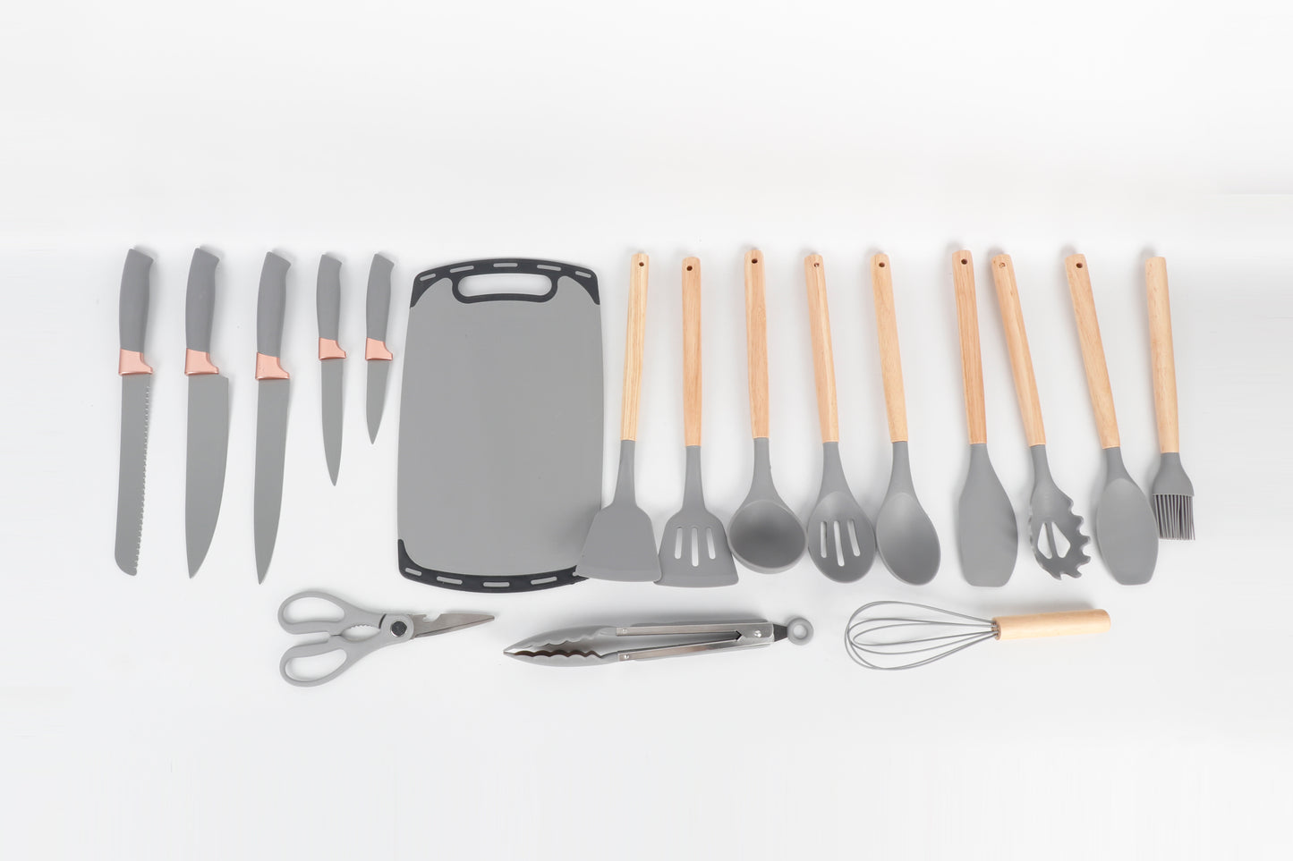 Keukenset met Houder – 22-delig | Compleet & Duurzaam