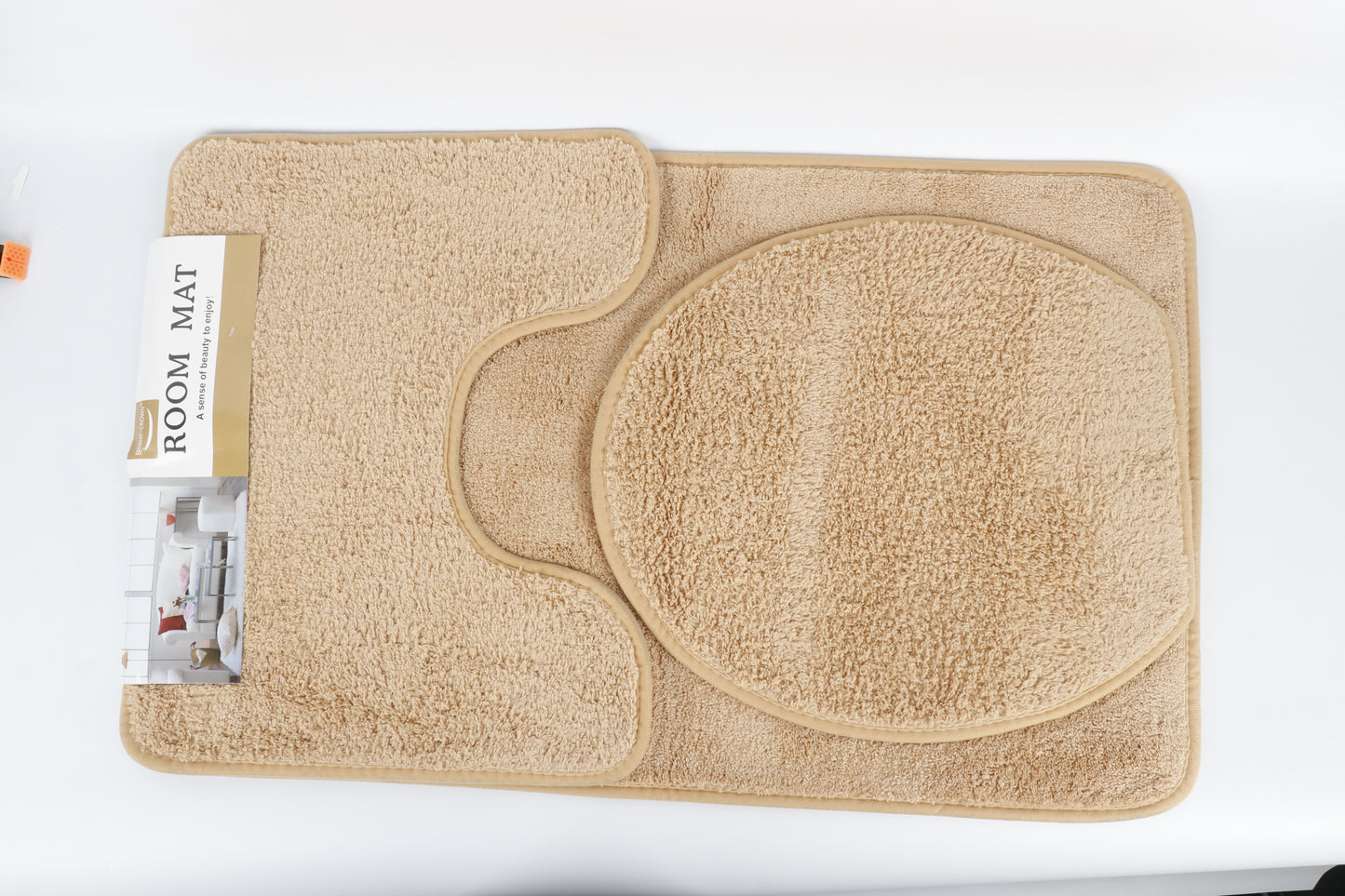 Badkamer Mat Set – Beige