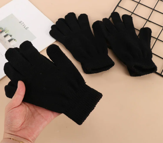 Gebreide Handschoenen – Zwart | One Size