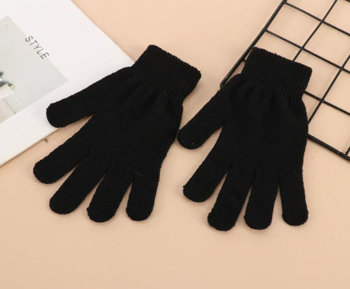 Gebreide Handschoenen – Zwart | One Size